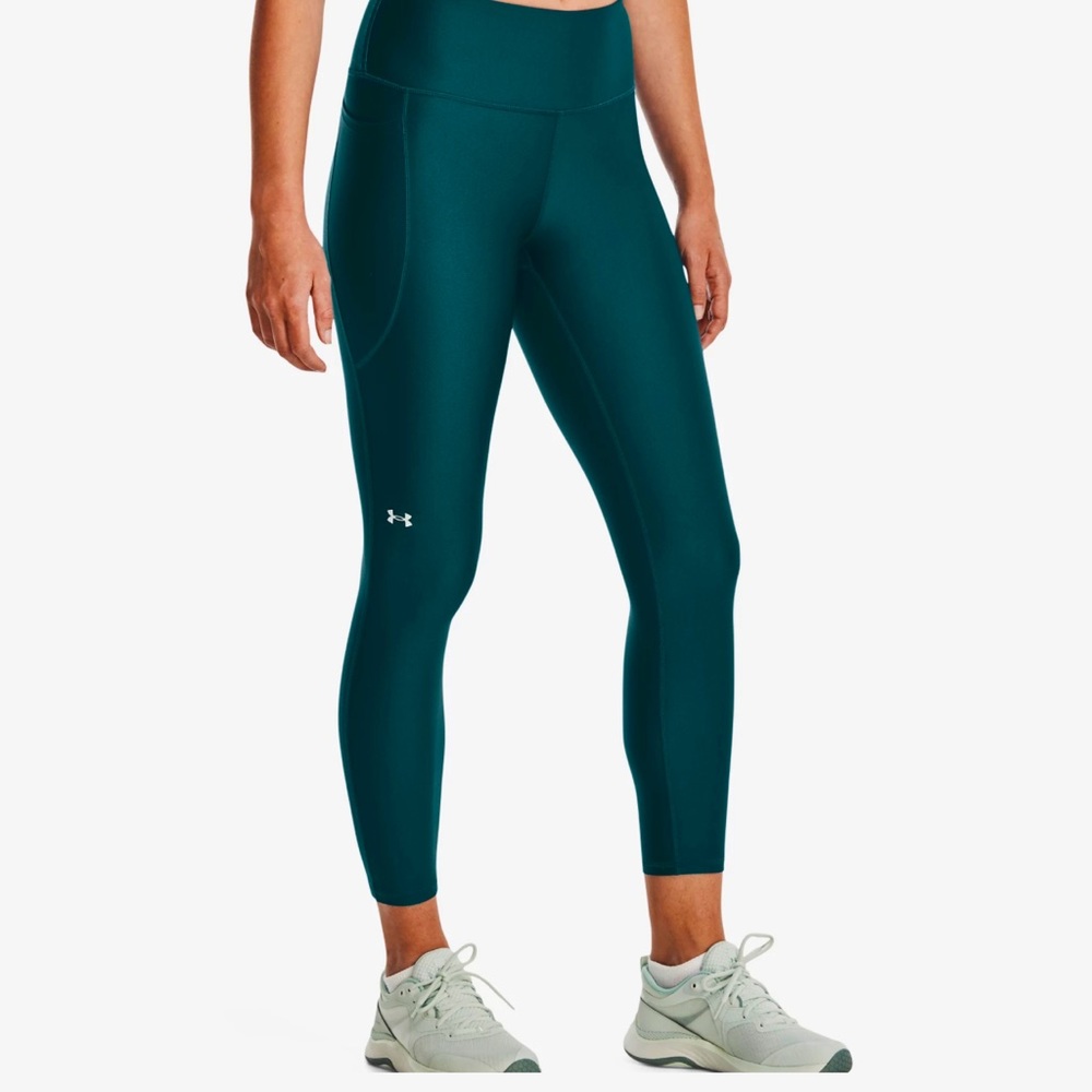 Women's HeatGear® Armour No-Slip Waistband Ankle Leggings Size Small